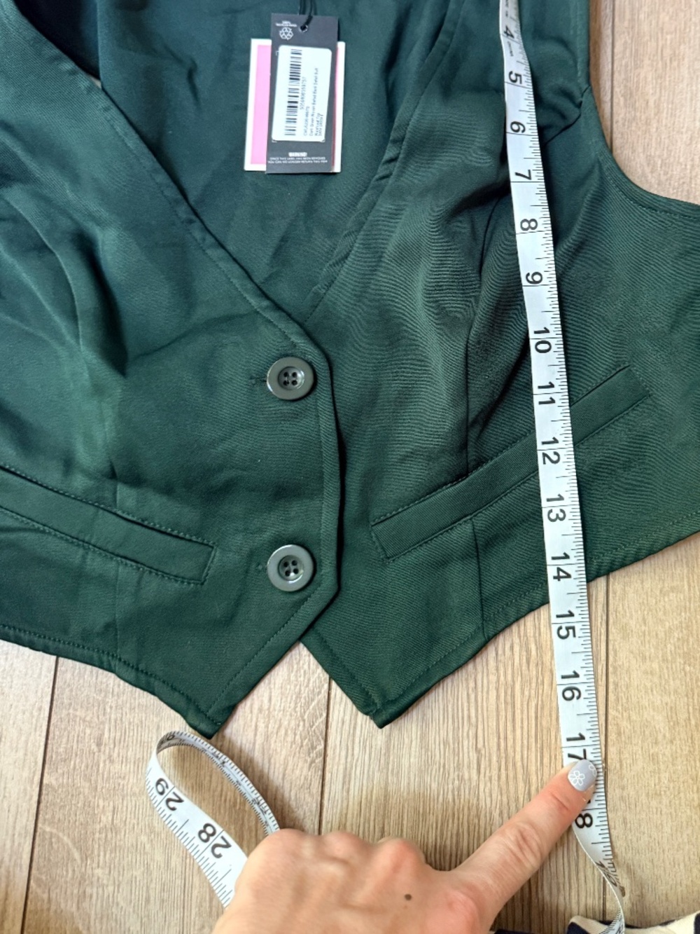 Pretty little thing Vest NWT size 4 - Picture 6 of 6